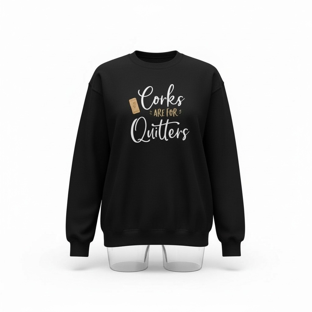 Gildan Black Crewneck Sweatshirt with Graphic